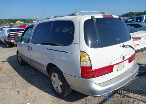 1999 Mercury Villager Estate/Sport from USA, damaged, VIN 4M2XV11T5XDJ13020